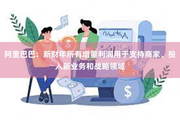 阿里巴巴：新财年所有增量利润用于支持商家、投入新业务和战略领域
