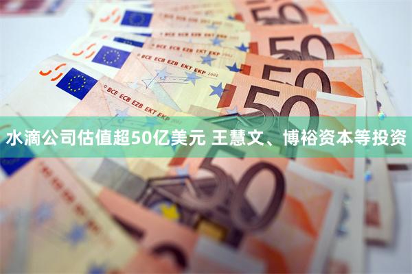 水滴公司估值超50亿美元 王慧文、博裕资本等投资