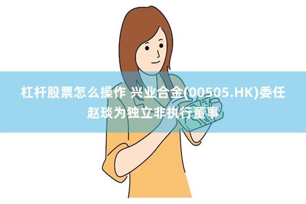 杠杆股票怎么操作 兴业合金(00505.HK)委任赵琰为独立非执行董事