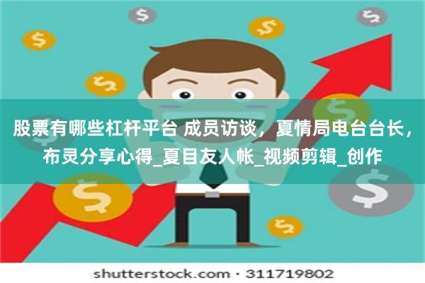 股票有哪些杠杆平台 成员访谈，夏情局电台台长，布灵分享心得_夏目友人帐_视频剪辑_创作