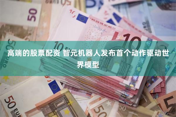 高端的股票配资 智元机器人发布首个动作驱动世界模型